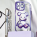 Чехол накладка Shining Bear iPhone 14 Pro Max Темно-фиолетовая