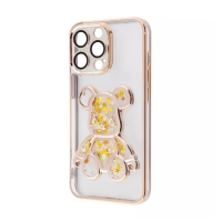Чехол накладка Shining Bear iPhone 12 Pro Золотая