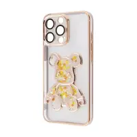 Чехол накладка Shining Bear iPhone 12 Pro Золотая
