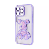Чехол накладка Shining Bear iPhone 12 Pro Темно-фиолетовая Чехол накладка Shining Bear iPhone 12 Pro Темно-фиолетовая
