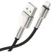 Кабель дата Baseus Cafule Metal Lightning 1м Черный
