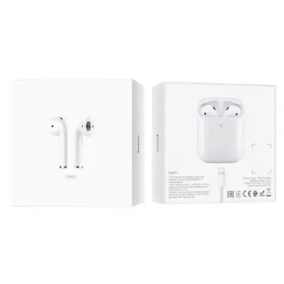 Безпровідні навушники Hoco EW01 Plus TWS White, білий Безпровідні навушники Hoco EW01 Plus TWS White, білий