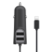 Автомобільний зарядний пристрій Baseus Energy 2USB QC (CCNL-01) Black, Чорний