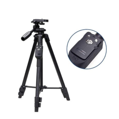 Штатив Yunteng Tripod VCT-5208 Black, Чорний