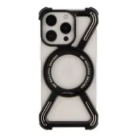 Чохол Накладка Titanium ArmorX MagSafe iPhone 15 Pro Чорна