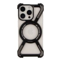 Чохол Накладка Titanium ArmorX MagSafe iPhone 15 Pro Max Чорна Чохол Накладка Titanium ArmorX MagSafe iPhone 15 Pro Max Чорна