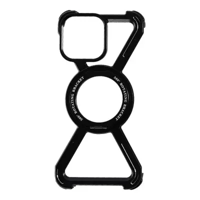 Чохол Накладка Titanium ArmorX MagSafe iPhone 15 Pro Max Чорна