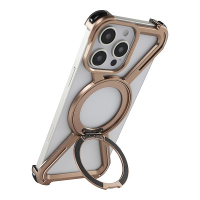 Чехол Накладка Titanium ArmorX MagSafe iPhone 16 Pro Titanium Чехол Накладка Titanium ArmorX MagSafe iPhone 16 Pro Titanium