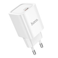 Мережевий зарядний пристрій Hoco C148A PD30W (30W) White, Білий