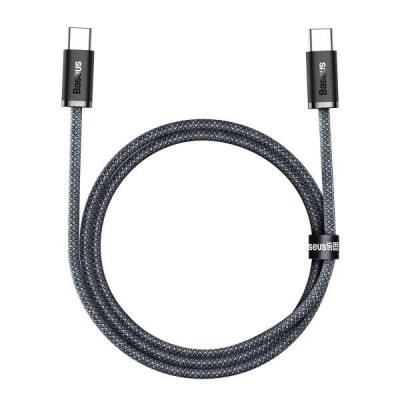 Кабель дата Baseus Dynamic Type-C to Type-C 1м Чёрно-серый