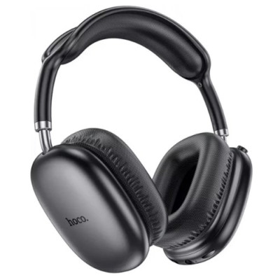 Беспроводные полноразмерные наушники Hoco W35 Air Black Stereo Bluetooth Headphones, черные