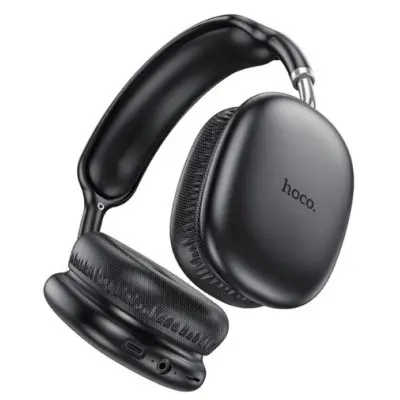 Беспроводные полноразмерные наушники Hoco W35 Air Black Stereo Bluetooth Headphones, черные