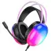 Накладні ігрові навушники-гарнітура з мікрофоном Hoco W109 Rich gaming headphones Black, Чорні