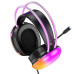 Накладні ігрові навушники-гарнітура з мікрофоном Hoco W109 Rich gaming headphones Black, Чорні