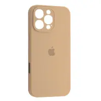 Чехол накладка HC iPhone 15 Pro Max Бежевая/Desert Gold (79) Full