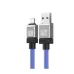 Кабель дата Baseus CoolPlay Lightning 2м Синий