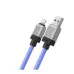 Кабель дата Baseus CoolPlay Lightning 2м Синий