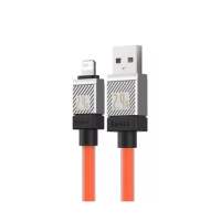 Кабель дата Baseus CoolPlay Lightning 2м Помаранчевий Кабель дата Baseus CoolPlay Lightning 2м Помаранчевий