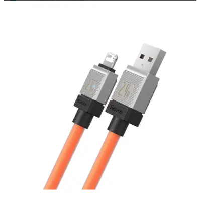 Кабель дата Baseus CoolPlay Lightning 2м Оранжевый Кабель дата Baseus CoolPlay Lightning 2м Оранжевый