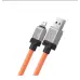 Кабель дата Baseus CoolPlay Lightning 2м Оранжевый Кабель дата Baseus CoolPlay Lightning 2м Оранжевый