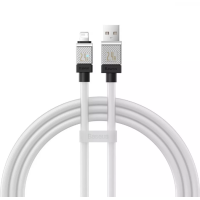 Кабель дата Baseus CoolPlay Lightning 2м Білий Кабель дата Baseus CoolPlay Lightning 2м Білий