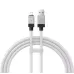Кабель дата Baseus CoolPlay Lightning 2м Белый