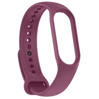 Ремешок Силикон Mi Band 5/6/7 Фиолетовый New