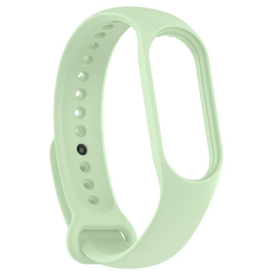 Ремінець Силікон Mi Band 5/6/7 Зелений (Matcha) New