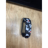 Ремінець Принт Mi Band 5/6/7 Mickey Чорний Ремінець Принт Mi Band 5/6/7 Mickey Чорний