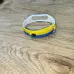 Ремінець Силікон Mi Band 3/4 Жовто-блакитний