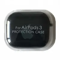 Чохол для навушників AirPods 3 Microfiber Logo Чорний