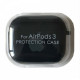 Чехол для наушников AirPods 3 Microfiber Logo Черный Чехол для наушников AirPods 3 Microfiber Logo Черный