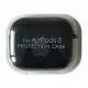 Чохол для навушників AirPods 3 Microfiber Logo Чорний