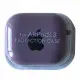 Чохол для навушників AirPods Pro Microfiber Logo Чорниця/Blueberry