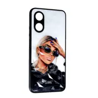 Чехол накладка Prisma Ladies OPPO A17 Плохая девушка