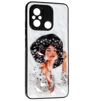 Чехол накладка Prisma Ladies Xiaomi Redmi 12C Девушка в шляпе Чехол накладка Prisma Ladies Xiaomi Redmi 12C Девушка в шляпе