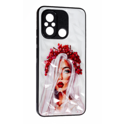 Чехол накладка Prisma Ladies Xiaomi Redmi 12C Украинская девушка