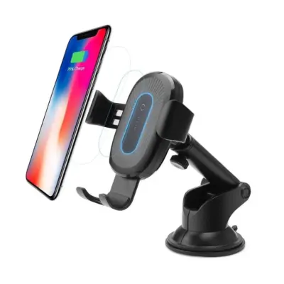 Автотримач Baseus Gravity Osculum WXYL-A01 Wireless Чорний Автотримач Baseus Gravity Osculum WXYL-A01 Wireless Чорний