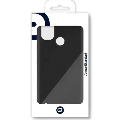 Чехол накладка Armorstandart Matte Nokia C21 Plus Чёрная