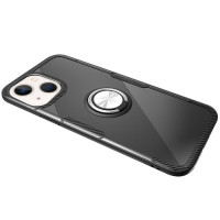 Чехол накладка Deen CrystalRing iPhone 13 Черная