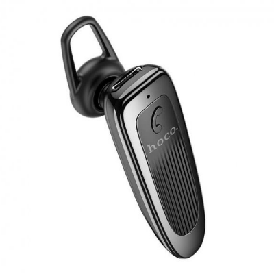 Bluetooth-гарнітура Hoco Brightness E60 Black, чорна