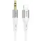 Кабель AUX Hoco UPA22 1м Белый (3.5 male to Lightning)