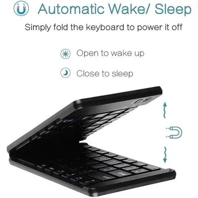 Клавіатура бездротова Jeqang JB-829 Black, Чорний