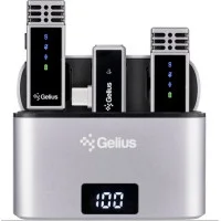 Безпроводной петличный микрофон Gelius GP-LM15 Type-C Titan Безпроводной петличный микрофон Gelius GP-LM15 Type-C Titan