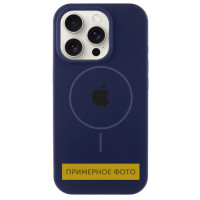 Чехол накладка HC MagSafe (AA) iPhone 13  Темно-синяя (8) Midnight Blue