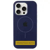 Чехол накладка HC MagSafe (AA) iPhone 13  Темно-синяя (8) Midnight Blue