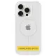 Чехол накладка HC Magsafe (AA) iPhone 16 Pro Max Белая