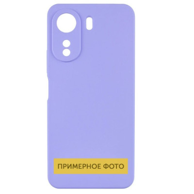 Чехол накладка Getman Liquid Silkl Xiaomi Redmi 13C/Poco C65 Бузкова/Dasheen