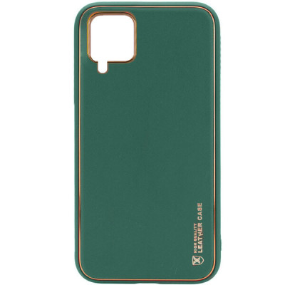 Чехол накладка X-Shield Samsung A225 (A22)/M325 (M32) Зеленая/Army Green