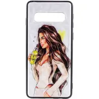 Чехол накладка Prisma Ladies Samsung G973 (S10) Желтая
